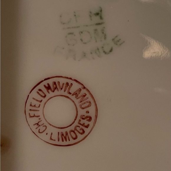 CH Field Haviland Limoges Oval Serving Dish with Lid - Picture 3 of 11